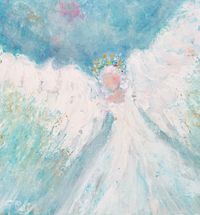 Heavenly Print 12X12"