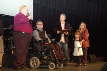 LAA Presented to Randy Barron
