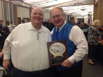 Roy Warren with Gary.
