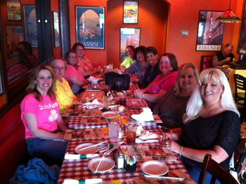 MAGMA girl's night out at the Pasta House.  Looks like fun.
