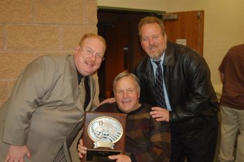 Harold Mills with Kent Mathes and Gary O'Neal
