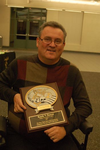 LAA winner, Randy Barron.
