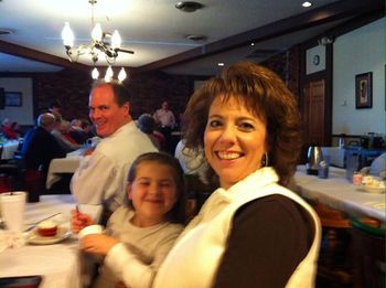 The Lercher's enjoy the MAGMA luncheon.
