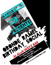 Oronde Ramel Birthday Social