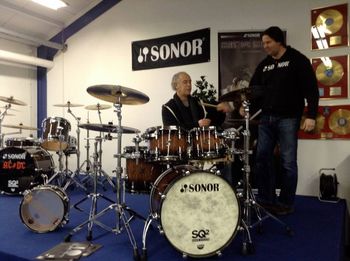 At Sonor Germany
