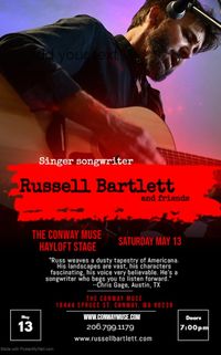 Russell Bartlett at The Conway Muse 