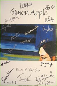 Signed poster for Cystic Fibrosis - signed by everyone on the album (only 7 posters signed)
