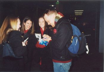 RENT - Stage Door Signing Autographs after a show...
