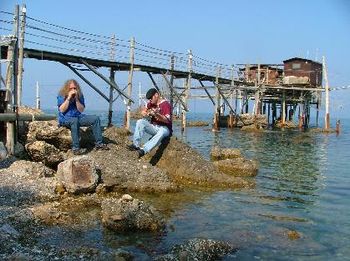 Sitting at the DOCK OF THE ADRIATIC
