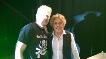 with Roger Daltrey
