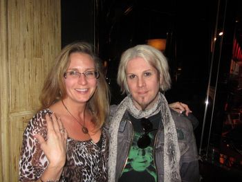 Pamela with John 5
