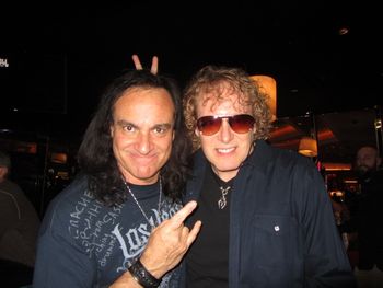 with Vinnie Appice
