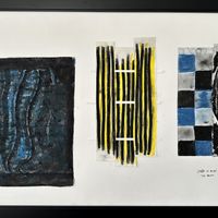 CARRY US AWAY- an original Tim Grimm chalk and pastel triptych