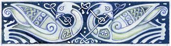 Celtic Knotwork Birds by me
