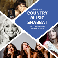Country Music Shabbat service : Female Songwriters!