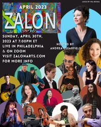 Dan and Carol live at Andrea Clearfield's Zalon! in Philadelphia