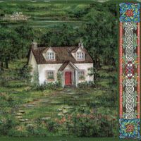 Tapestry III - Cottage & Castle by Julia Lane & Fred Gosbee