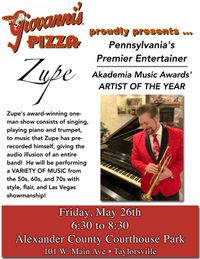 Zupe in Concert!  Taylorsville, NC