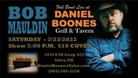 Bob Mauldin FULL BAND at DANIEL BOONE'S 