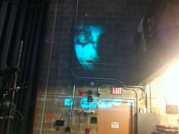 Keter projection from 2012 process workshop of Christopher Cartmill's ROMEO'S DREAM
