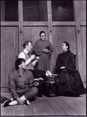 Christopher Cartmill's LIGHT IN THE HEART OF THE DRAGON Quincy Wong (as Lin Yao-chung), Christopher Cartmill (as Templeton Light), Gabriel Lingat (as Kuang Ming-shr) and Carol Luat (as Christine)
