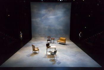 Christopher Cartmill's production of Schiller's LOVE AND INTRIGUE The set by Matthew Crane and lights by Jason Flamos
