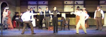 Duel scene — 2005 Lincoln Southeast High School production of Cartmill's THE SPECTRE BRIDEGROOM
