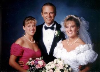 1992, at beautiful bride Stacey's wedding
