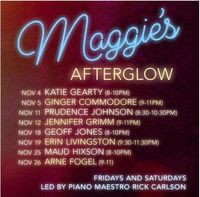 Maggie's Afterglow with Rick Carlson and Ginger Commodore