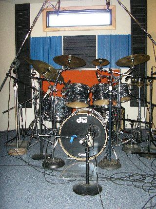 Recording drum setup
