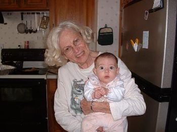 raven with grandma
