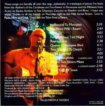 Nick's CD Insert Art
