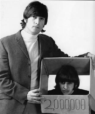 John and Ringo  March 1966.
