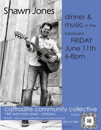Shawn Jones acoustic at Caffrodite Community Collective Ventura