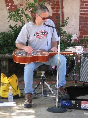 The Yazoo Street Stage at the Juke Joint Festival - Clarksdale, MS
