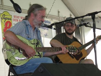 IMG_2720 LJK & David Preston - Jammin' at Hippie Jack's Spring Festival - Crawford TN
