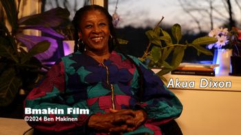 Cellist and Composer Akua Dixon interviewed for Director Ben Makinen's documentary We Are Here: Women In Jazz
