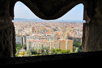 Barcelona from Sagrada Familia
