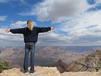 Girl At Grand Canyon

