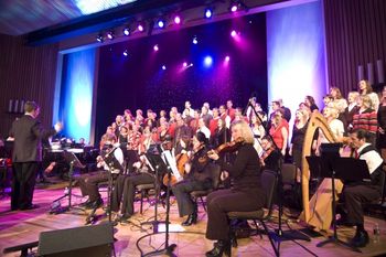 Reuben performing with Celebration Arts Concert at Westwood Community Church
