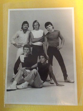 Destiny circa 1984:  Steve Labruska, Chris Dennison, Bill Feeney, Dennis Feeney and Todd While
