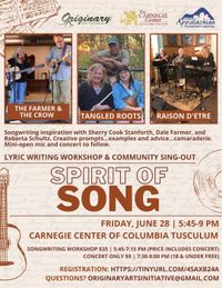 Song Gathering; Spirit of Song