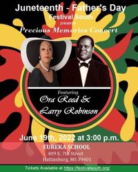 JUNETEENTH CONCERT: "PRECIOUS MEMORIES'