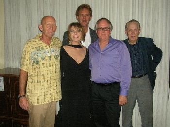 Oakmont concert; Chris Amberger, Dana, Jonathan Alford, Curt Moore and Noel Jewkes
