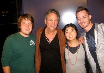 With...ummm...yeah...Lindsay Buckingham.
