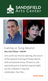 Evening of Song, Starring Brian De Lorenzo & Linda Mironti