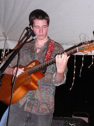 Braiden on guitar.
