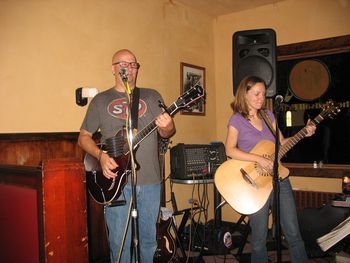 Julie Corbalis & Bryan Gordon at Birsdall House, Peekskill, NY
