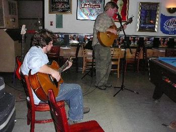 JL and Johnny jammin'.
