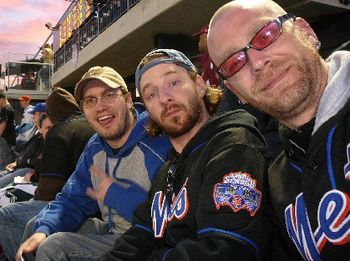 Brad, Chris, Scully @ Citi Field.
